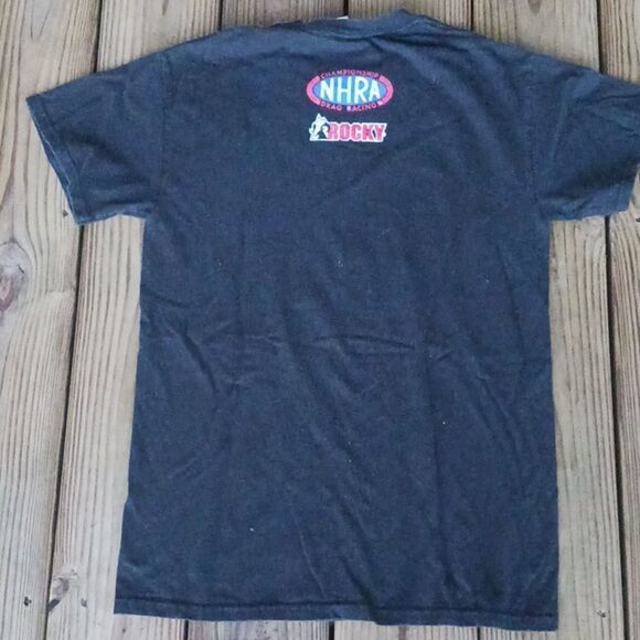 Gildan men's vintage drag racing t shirt size S - Picture 10 of 12